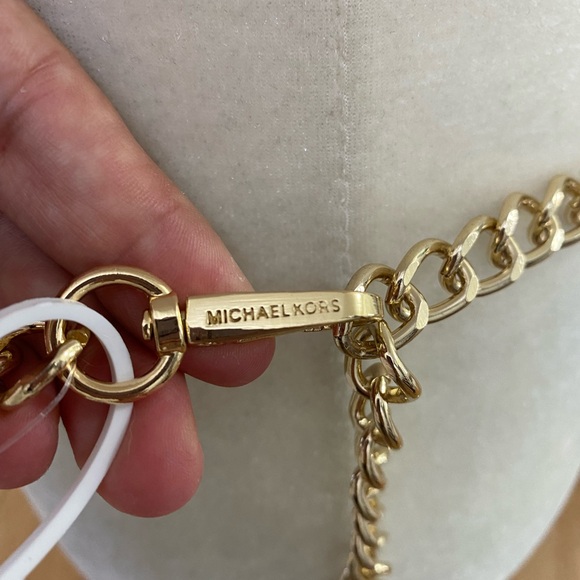 MICHAEL KORS WOMEN’S GOLD METAL BELT SIZE L/XL - Picture 9 of 11